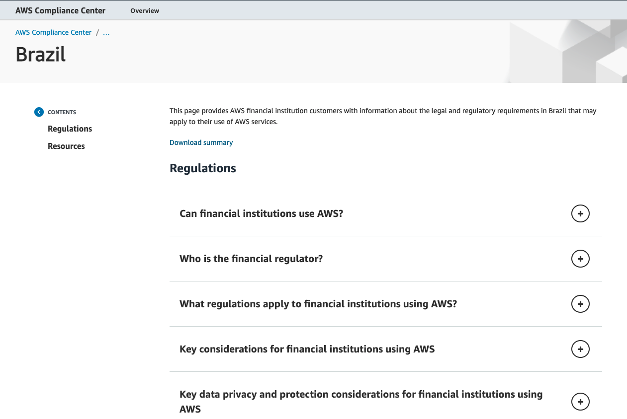 Identificando requerimentos regulatórios